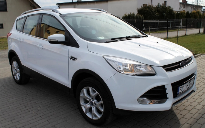 Ford Kuga cena 61900 przebieg: 179700, rok produkcji 2016 z Skoczów małe 232